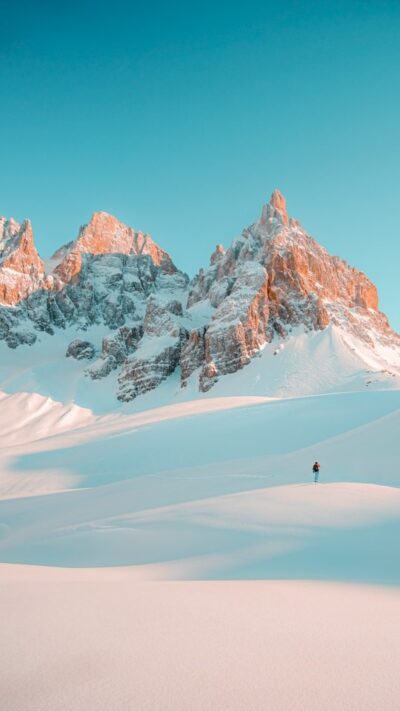 Montagne, Neige