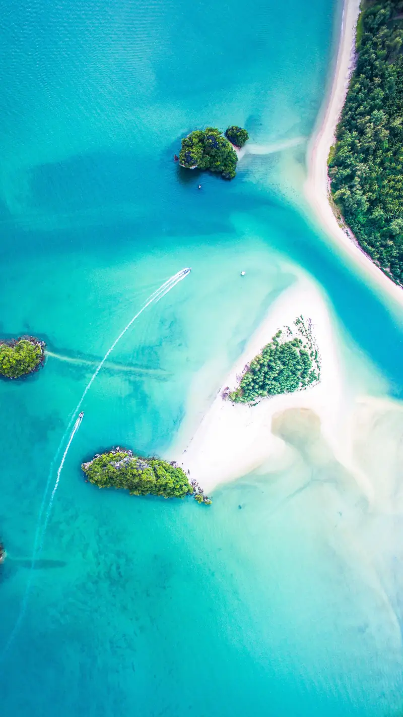 Beach, islands