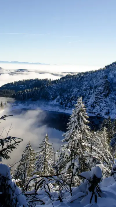 Montagne, Neige