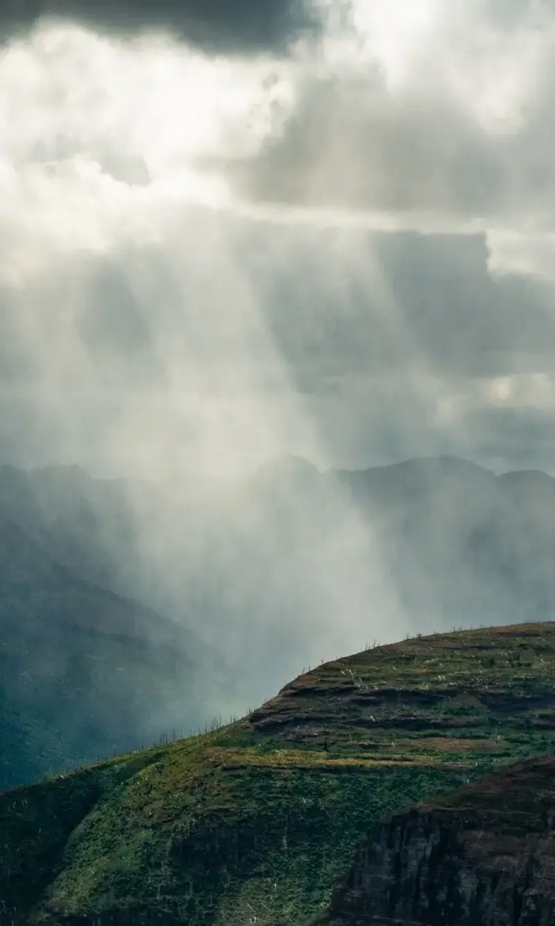 Mountain, Clouds