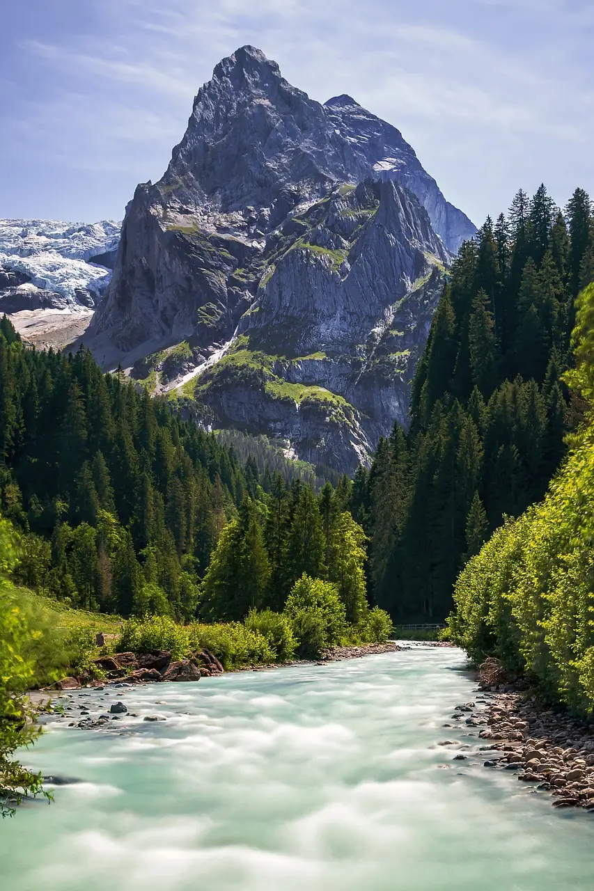 River, Mountain
