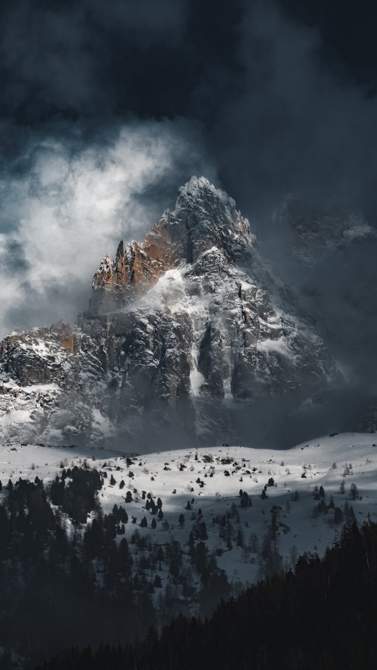 Snow, Mountain