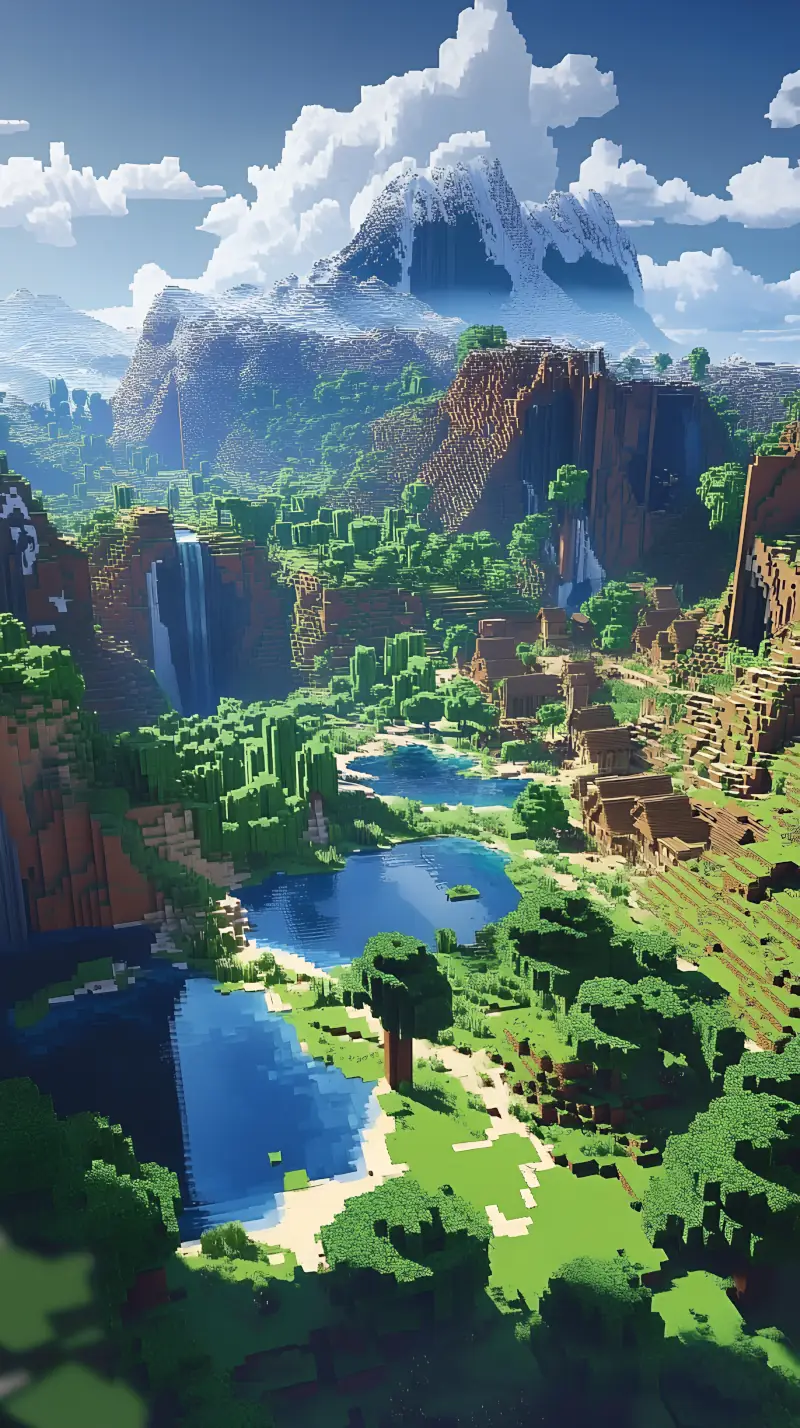 Minecraft Fond D cran 4k