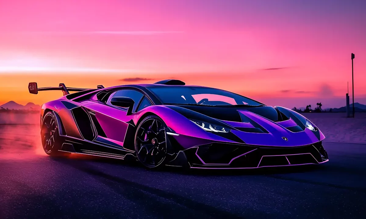 Lamborghini illustration