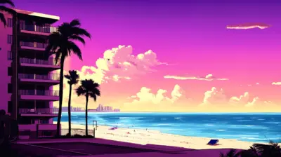 Beach illustration