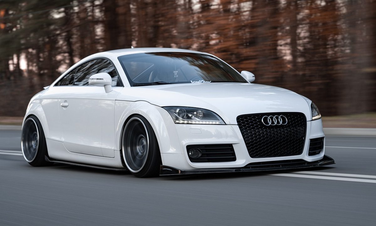 White Audi
