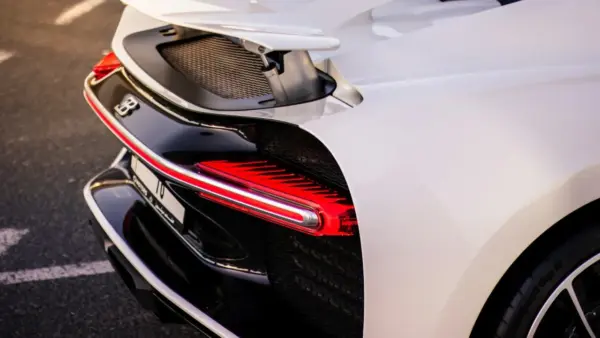 White Bugatti