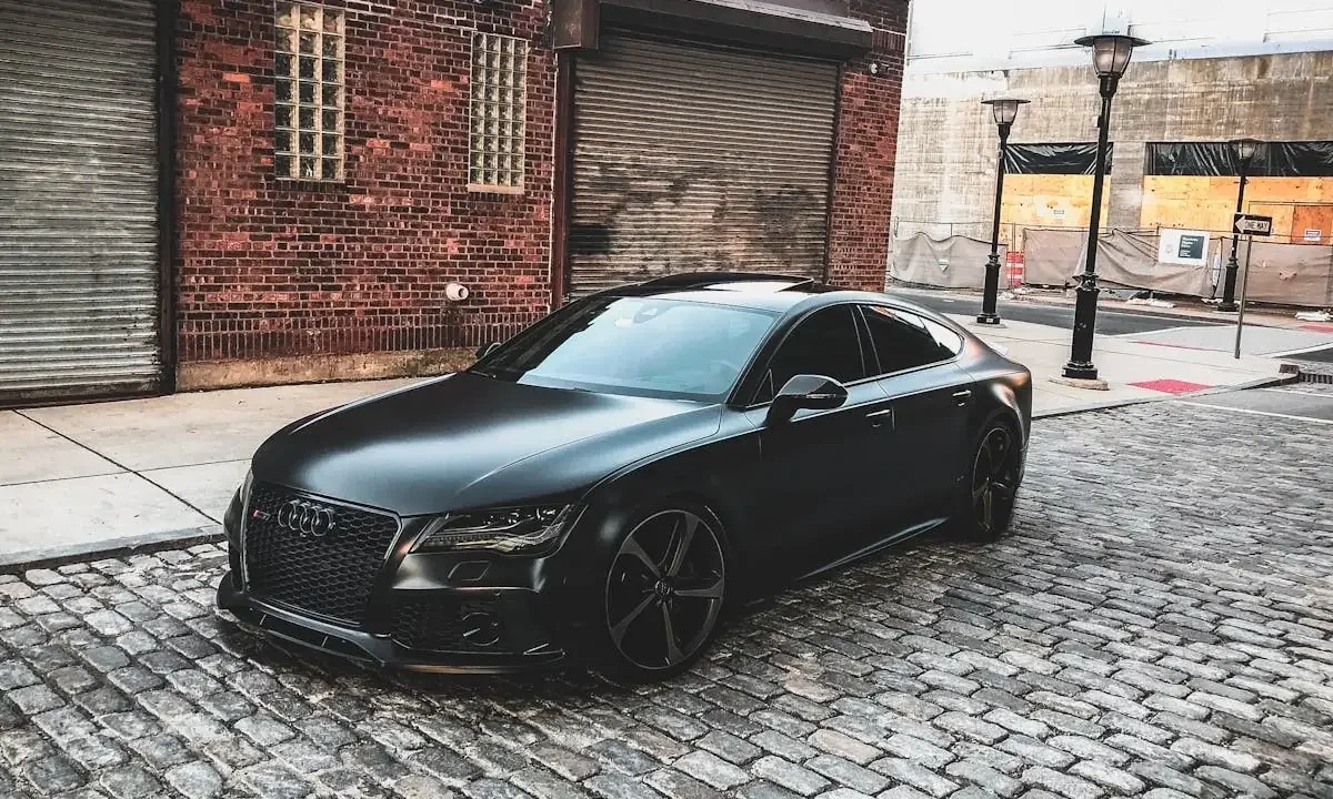 Black audi