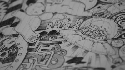 Drawing wallpaper