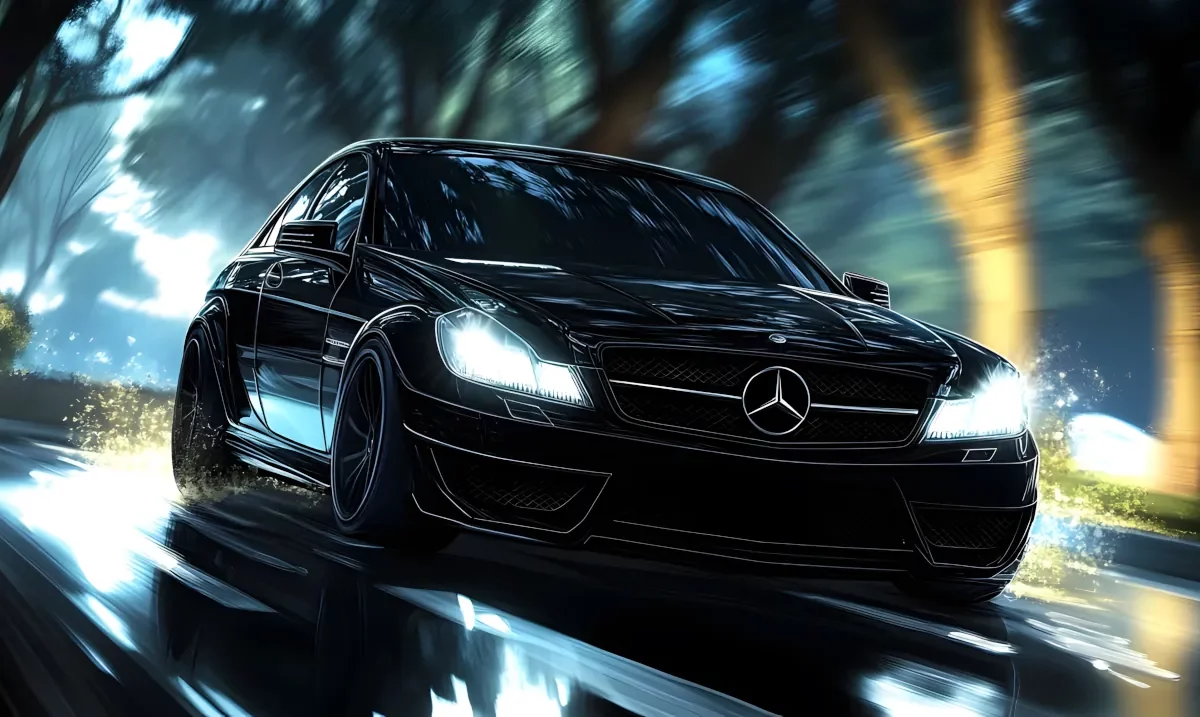 Black Mercedes