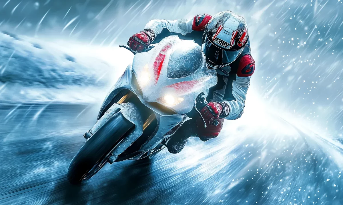 White Motorcycle