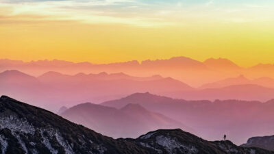 Paysage coloré