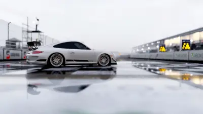 White Porsche