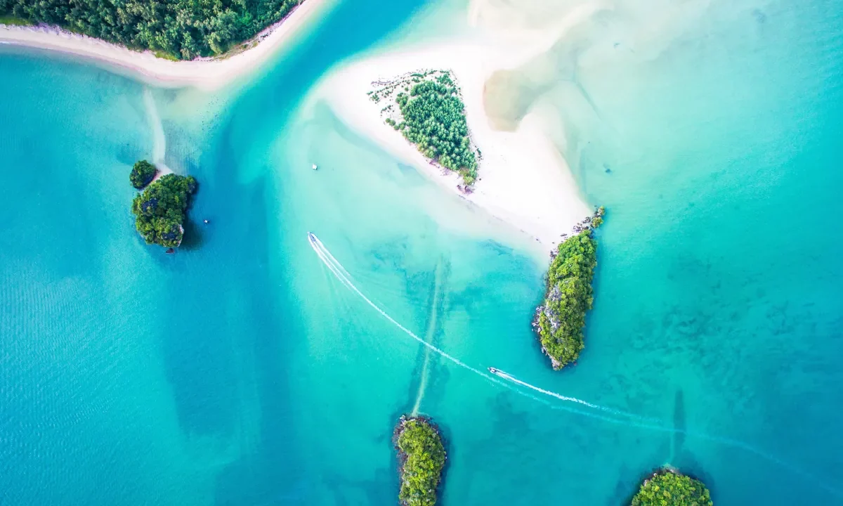 tropical islands