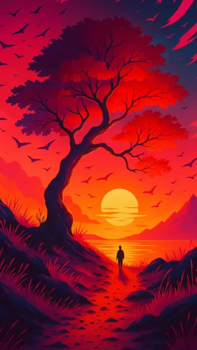 Arbre, Animé
