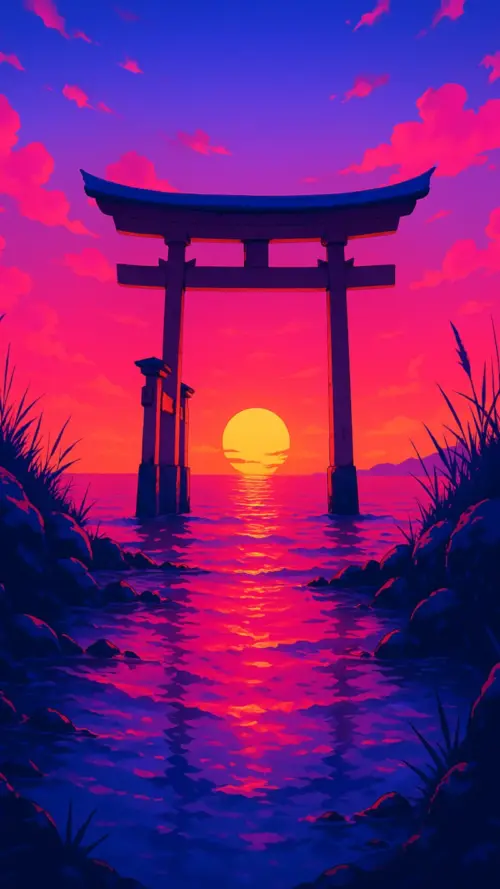 Japon, Animé wallpaper HD 4K for phone