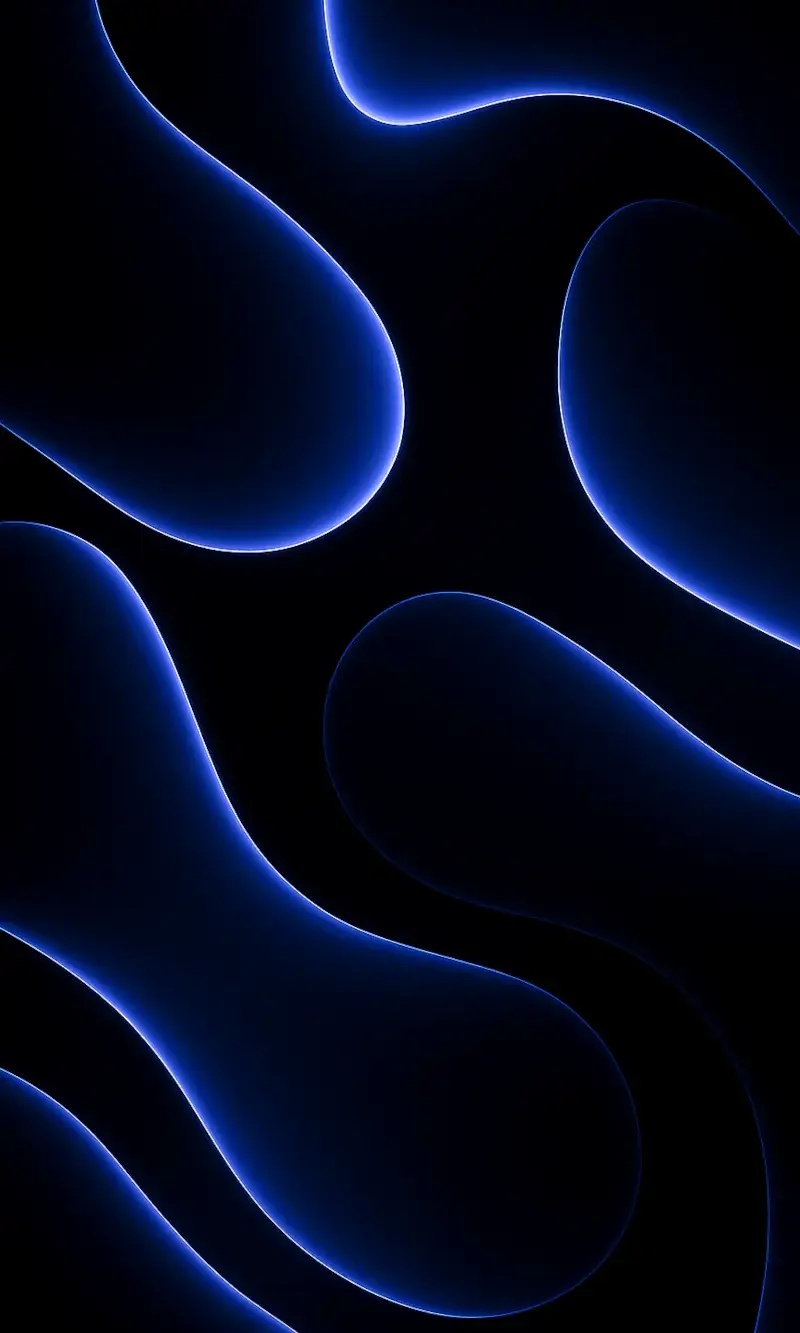 Vagues de Lumière bleu