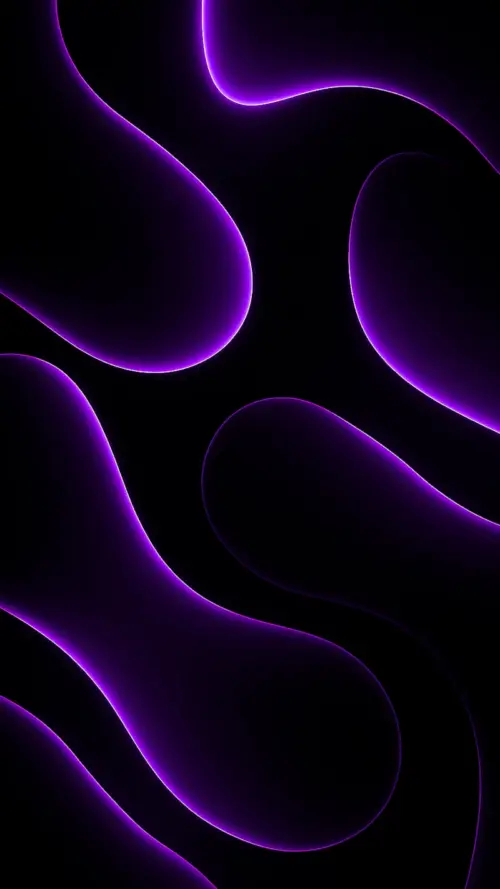 Purple Waves of Light wallpaper HD 4K for phone