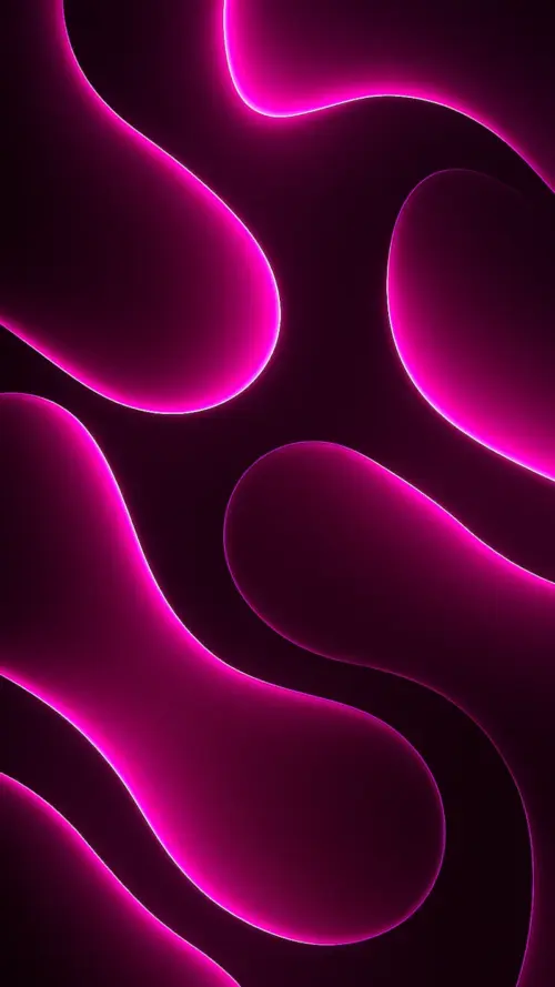 Vagues rose de lumière fonds d’écran HD 4K pour téléphone