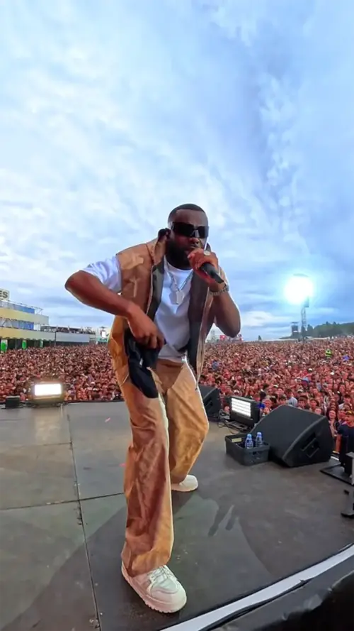Maitre gims Les Ardentes fonds d’écran HD 4K pour téléphone
