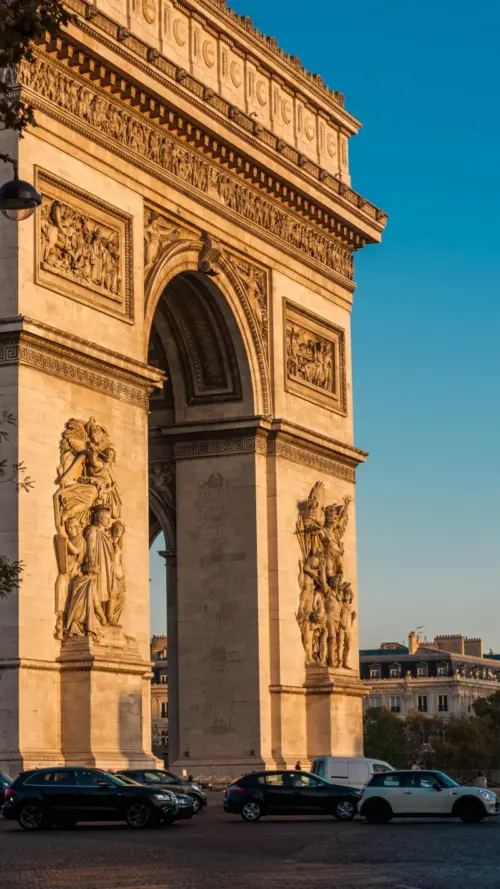 Triumphal arch wallpaper HD 4K for phone