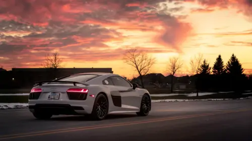Audi sports car
