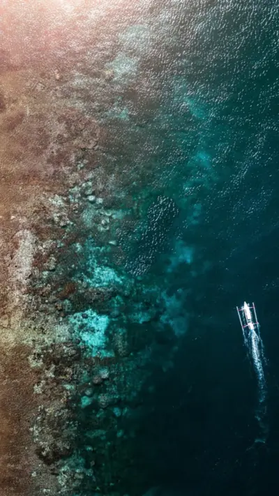 Bateau Sur Plan D'eau