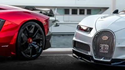 Bugatti and Lamborghini