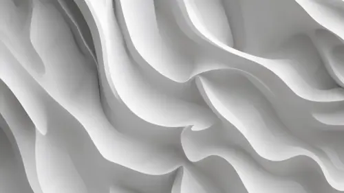 Ondulations abstraites blanches fonds d’écran HD 4K pour ordinateur
