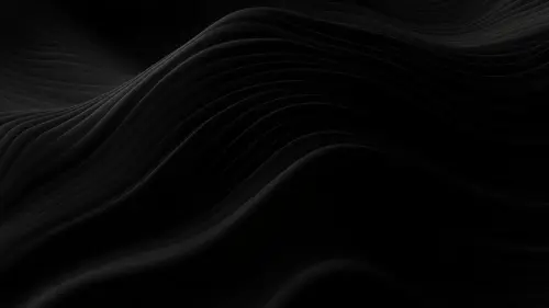 Vagues noires abstraites fonds d’écran HD 4K pour ordinateur