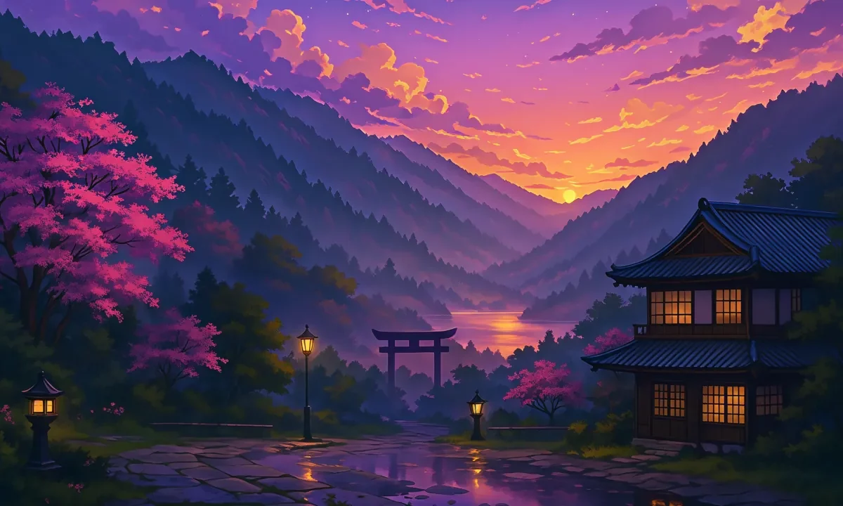 Fond d'écran ésthétique japonais