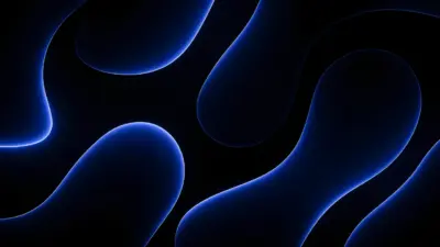 Blue waves of light