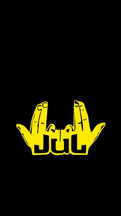 Sign Jul rappeur yellow