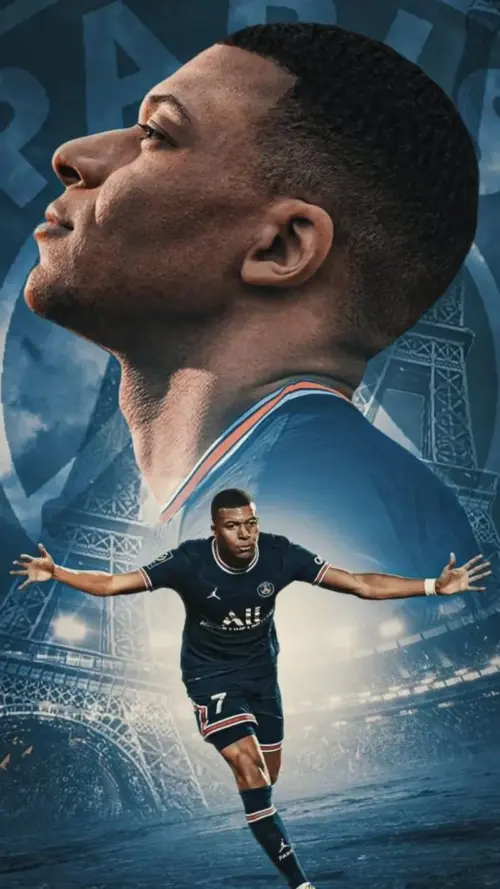 Mbappe PSG wallpaper HD 4K for phone