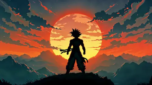 Stylish Dragon Ball Z background