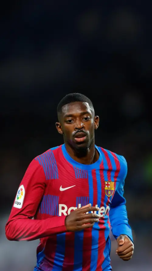 Fc Barcelona Ousmane dembélé wallpaper HD 4K for phone