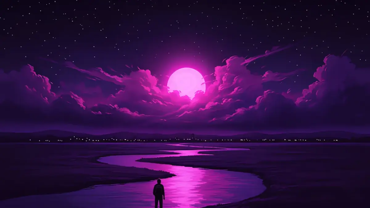 L’horizon violet