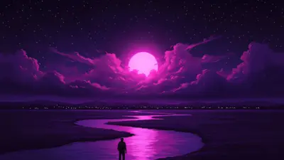 L’horizon violet