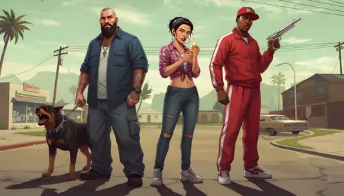 GTA 5 Characters wallpaper HD 4K for desktop