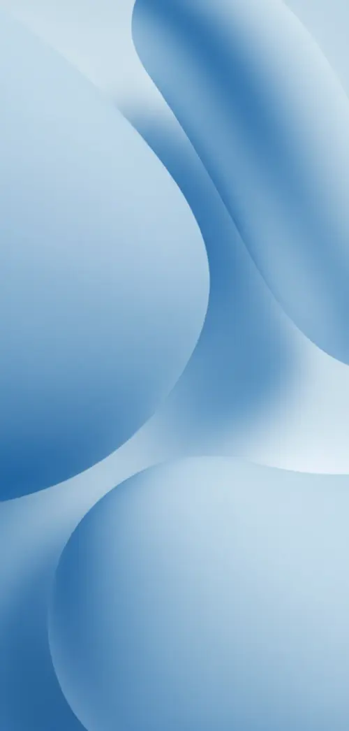 Blue Wave IOS 26 Background wallpaper HD 4K for phone