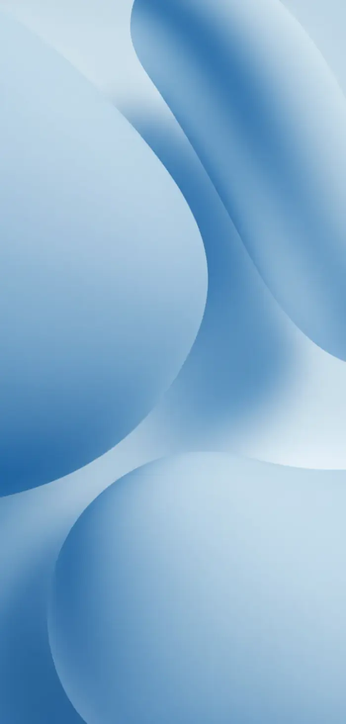 Blue Wave IOS 26 Background