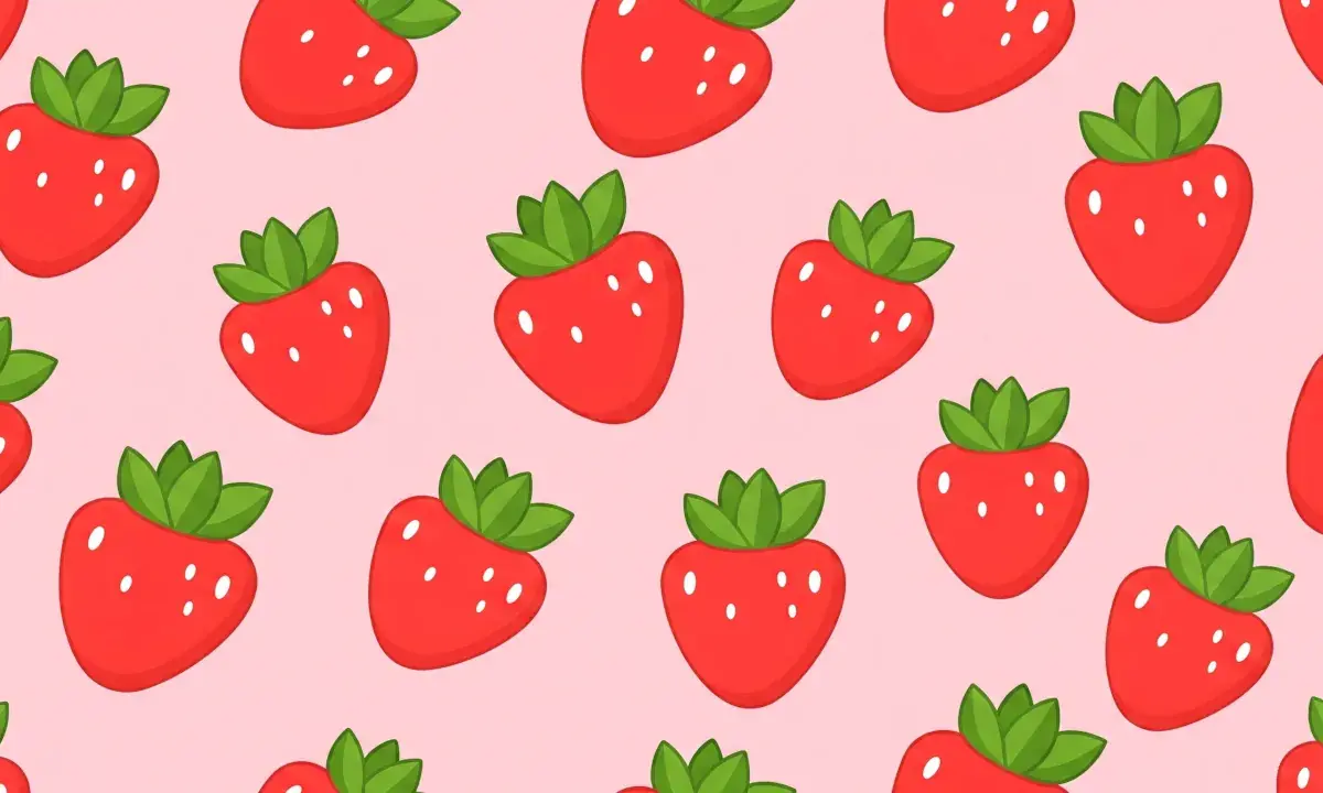 Motifs fraise