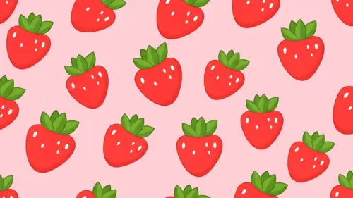 Strawberry patterns