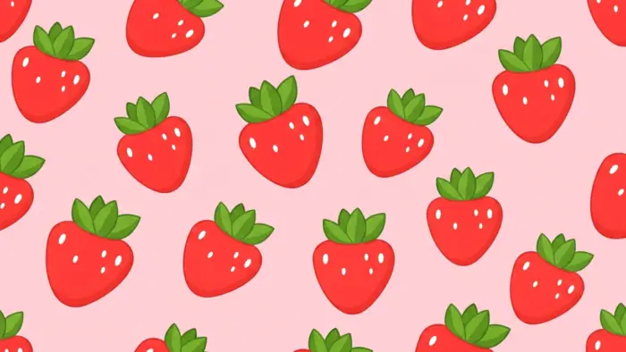 Motifs fraise