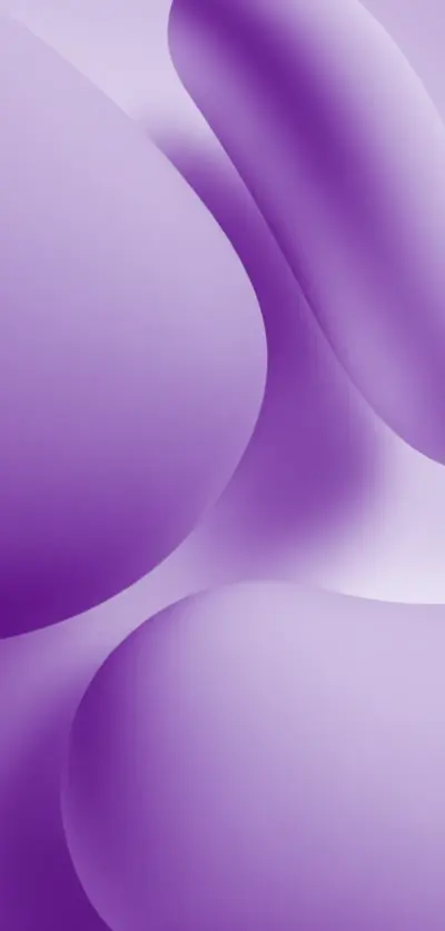 Onde Violet IOS 26 Arrière Plan fonds d’écran HD 4K pour téléphone