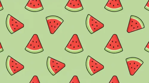 Watermelon patterns