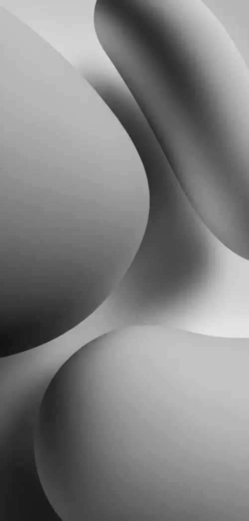 Gray Wave IOS 26 Background wallpaper HD 4K for phone
