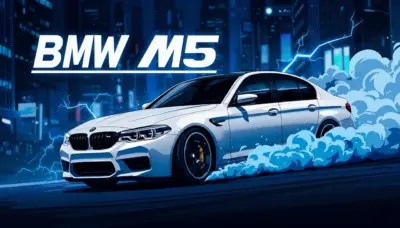 Bmw m5 digital background