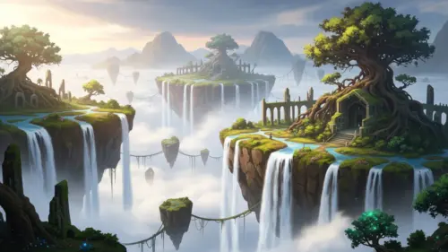 Paysage Fantastique fonds d’écran HD 4K pour ordinateur