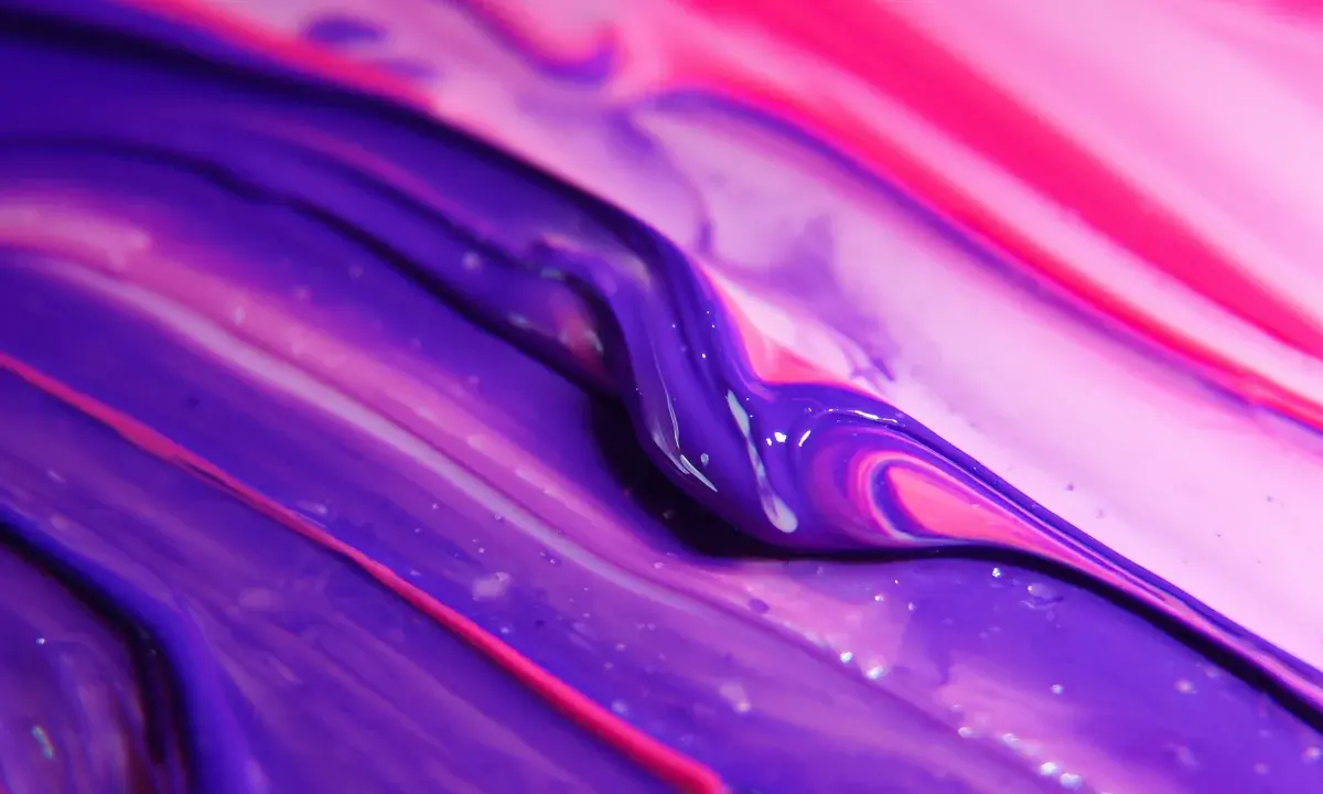 Artistic fluid painting